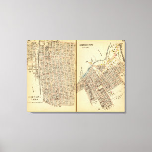 Impressão Em Tela Sherman Park, Nova Iorque