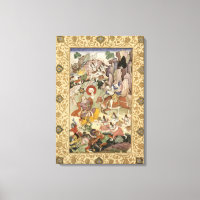 Shiva matando o Demon Andhaka, c.1585-90