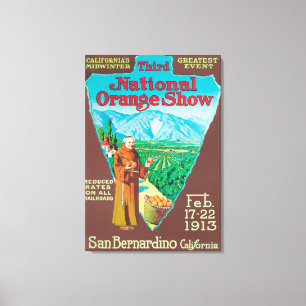 Impressão Em Tela ShowPoster alaranjado nacional #1