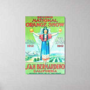 Impressão Em Tela ShowPoster alaranjado nacional #4