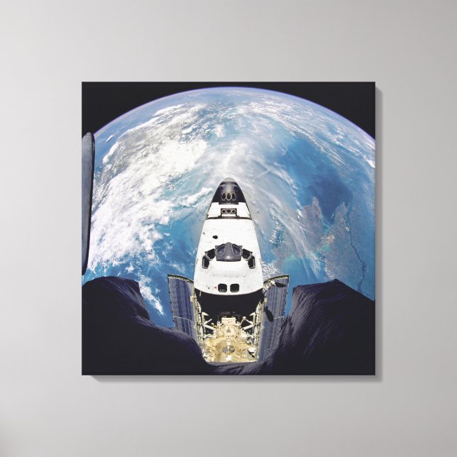 Impressão Em Tela Shuttle do Espaço (Frente)