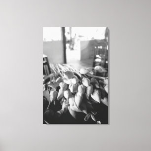 Impressão Em Tela Siem Reap Camboja, Flores de Lotus