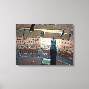 Impressão Em Tela Siena Toscânia Itália