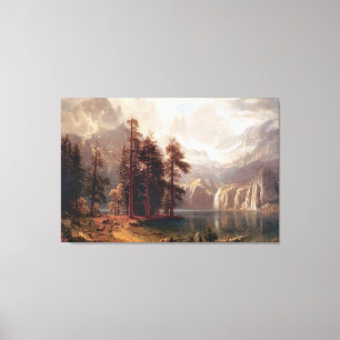 Impressão Em Tela Sierra Nevada, 1871, de Albert Bierstadt