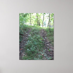 Impressão Em Tela Siga seu coração fora da estrada!