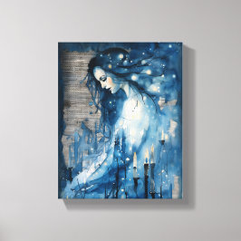 Impressão Em Tela Silence Beauty