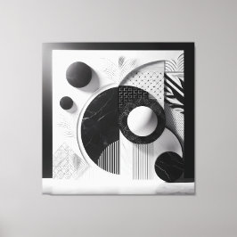 Impressão Em Tela Silent Patterns of Marble & Light