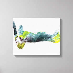 Impressão Em Tela Silhueta de Meerkat