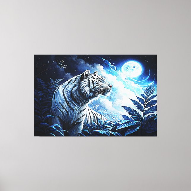 IMPRESSÃO EM TELA SILVER TIGER (Frente)