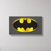 Símbolo Batman | Logotipo de gradiente oval