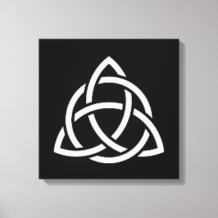 Impressão Em Tela Símbolo Celtic Trinity Knot Triquetra