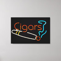 Símbolo de Neon de Cigarros