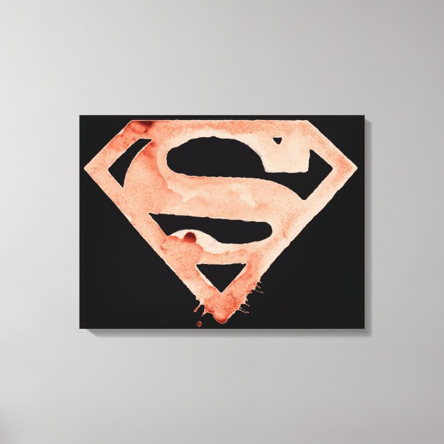 Impressão Em Tela Símbolo S do Café - Vermelho (Frente)