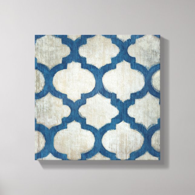 Impressão Em Tela Simetria de Espectro II (Frente)