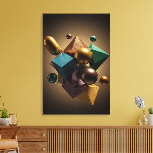 Impressão Em Tela Simetria Dinâmica