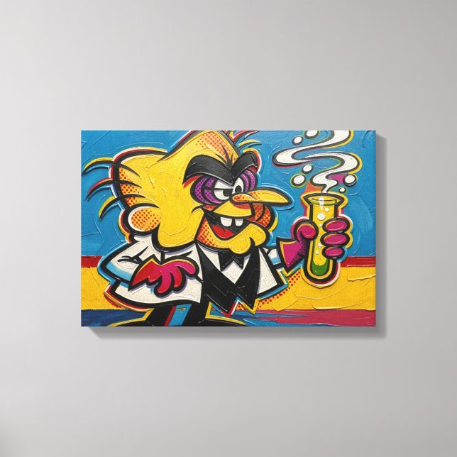 IMPRESSÃO EM TELA SIMON BAR SINISTER 3 (Frente)