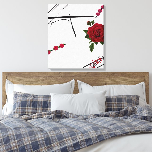 Impressão Em Tela simples  (Insitu(Quarto))
