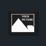 Impressão Em Tela Simples Moderno Crie Sua Própria Foto De Casamento<br><div class="desc">Você pode personalizá-lo com sua foto,  logotipo ou texto. Você pode colocá-los como quiser na página de personalização. Moderno,  único,  simples ou pessoal,  é sua escolha.</div>