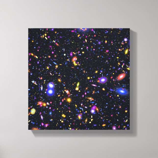 Impressão Em Tela Simulação do Telescópio Espacial James Webb - Arte (Frente)