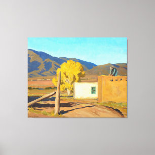 Impressão Em Tela Sinais do outono de 1931 por Maynard Dixon