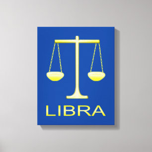 Impressão Em Tela Sinal de estrela do Ouro Libra Escala