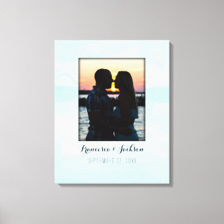 Impressão Em Tela Sinal de Foto de Casamento do Alternativo de Livro