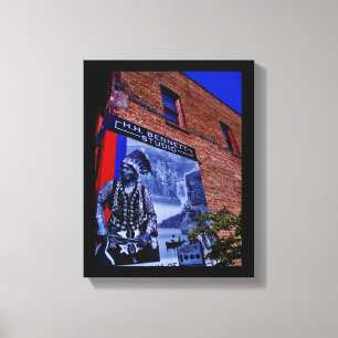 Impressão Em Tela Sinal do nativo americano