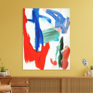 Impressão Em Tela Sinfonia Celestial: Impressão de Tela Abstrata do 