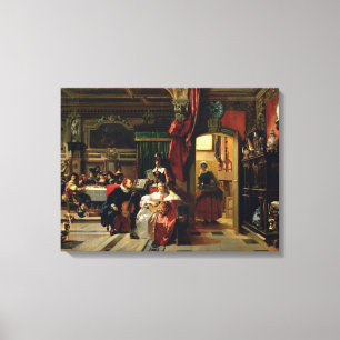 Impressão Em Tela Sir Anthony van Dyck em Londres, 1837