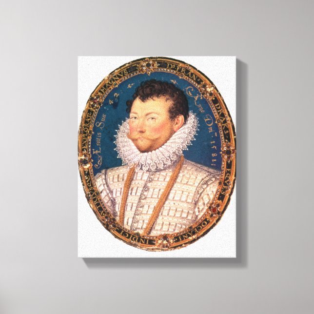 Impressão Em Tela Sir Francis Drake, 1581 (Frente)