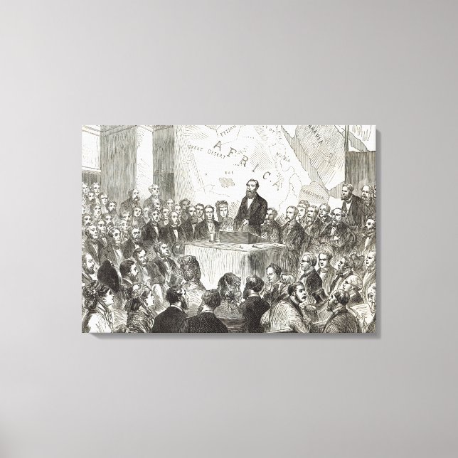 Impressão Em Tela Sir Samuel Baker (Frente)