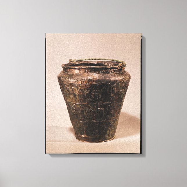 Impressão Em Tela Situla com três bandas decorativas repou sse (Frente)