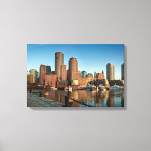 Impressão Em Tela Skyline de Boston