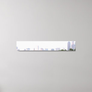 Impressão Em Tela Skyline of Dallas, Texas