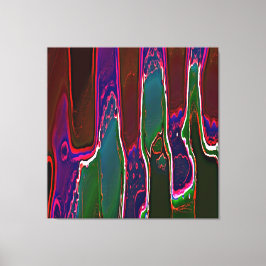 Impressão Em Tela Slime Ken Gage Surrealismo Abstrato