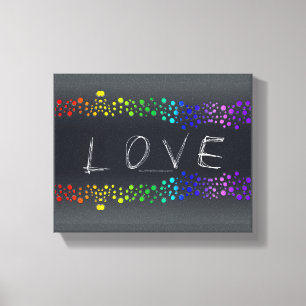 Impressão Em Tela SlipperyJoe ama bolhas vermelho laranja amarelo ve