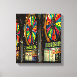 Impressão Em Tela Slots machines de Las Vegas