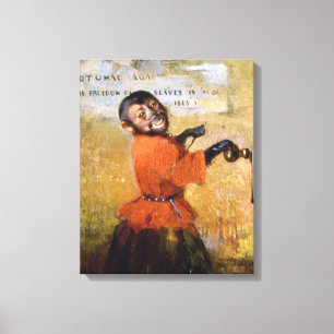 Impressão Em Tela Smiling Monkey