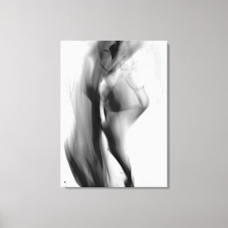 Impressão Em Tela Smokey flames