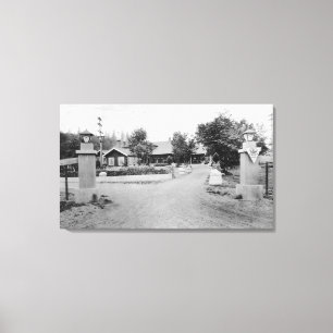 Impressão Em Tela Snoqualmie, WA - Snoqualmie Falls Lodge