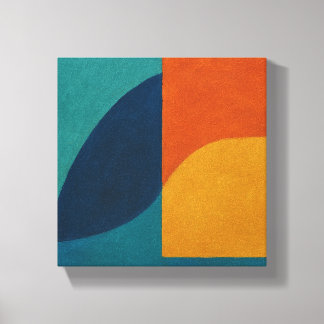 Impressão Em Tela "Snowmelt Resonance" Abstract