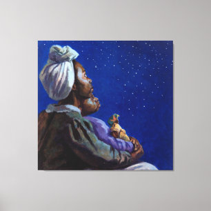 Impressão Em Tela Sob o Blues da meia-noite 2003