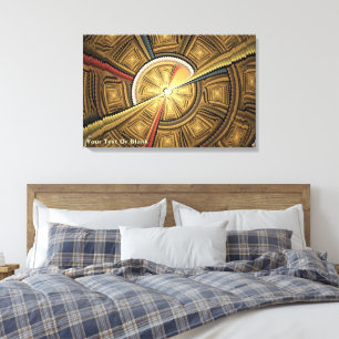 Impressão Em Tela Sob O Templo Dome