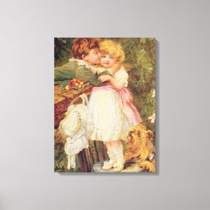 Impressão Em Tela Sobre a parede do jardim