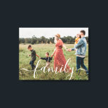 Impressão Em Tela Sobreposição de script da família moderna na foto<br><div class="desc">Crie uma exibição impressionante e personalizada com nossa "Sobreposição de Script da Família Moderna em Impressão de Tela de Foto". Esta canvas única permite que você apresente uma foto estimada de sua foto familiar junto com a palavra "família" elegantemente sobreposta na imagem. Preservar um momento especial e transformá-lo em uma...</div>