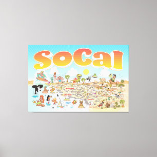 Impressão Em Tela SoCal