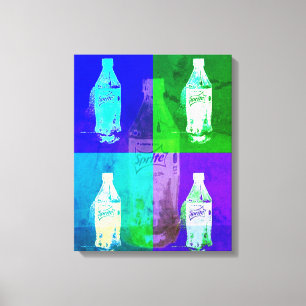 Impressão Em Tela Soda pop art