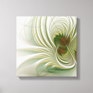Impressão Em Tela Soft and tenderness fractal fantasy flowers