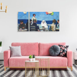 Impressão Em Tela Soir Bleu | Edward Hopper |