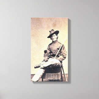 Impressão Em Tela "Soldado da Guerra Civil, Frances Clalin Clayton"
